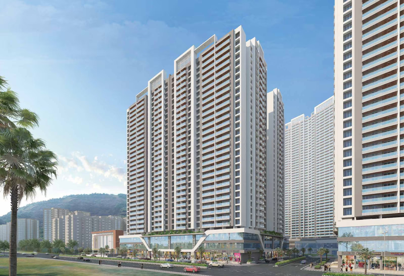 An impression of the amenities at Grand Kausa City
